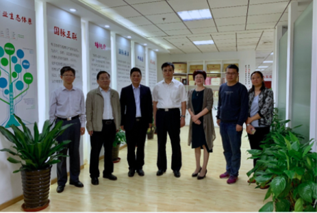 滨州市政府秘书长尹月林一行到访NG体育考察交流